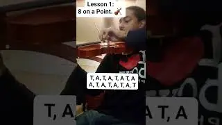 Chop Exercise No. 1: 8 on a Point #violin #drums #cello #viola #uprightbass #worldofchop