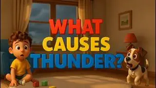 What Causes Thunder Science Explained Kids Learning Weather Storms Lightning Educational Animation