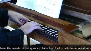 Michael Tsalka plays cpe Bach on an original Pantalon from the Radbon Fortepiano Collection