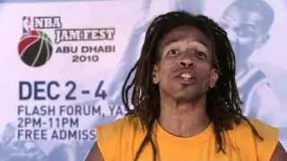 NBA JAM - Flash Forum, Abu Dhabi 2010