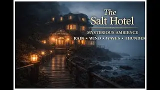 The Salt Hotel: You've Might've Been Here Before | Dark Ambience Rain, Waves, Thunder Sounds