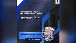 💎November 2025 Real Estate Market🏠 The Woodlands & Spring TX