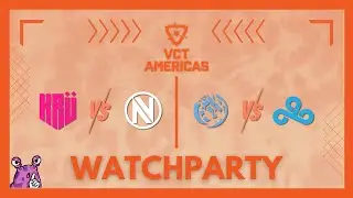KRU vs NV & LEV vs C9 | VCT Americas Kickoff #VCTWatchparty | !patreon !socials