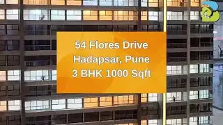 Bhandari 54 Flores Drive, Hadapsar, Pune | 3 BHK Sample flat | #realestate #pune #property #3bhk