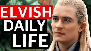 Learn Elvish Daily Routine In 8 Minutes | Sindarin Phrases