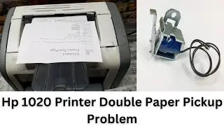 hp 1020 printer double paper pickup problem  hp laserjet 1020 plus paper jam
