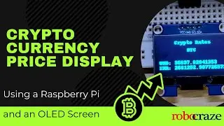 Cryptocurrency Price Display using a Raspberry Pi and an OLED Screen