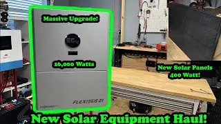 16 000 Вт солнечной энергии! Инвертор Eg4 Flexboss21 48 В: распаковка, включение, Signature Solar
