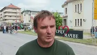 Dane Jeftic, odbornik u Skupstini Opstine Bogatic - Protest 17.006.2025.