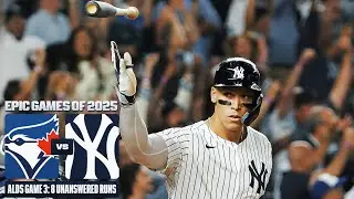 FULL GAME: Judge delivers electrifying homer as Yankees rally for 2025 ALDS Game 3 win vs. Blue Jays
