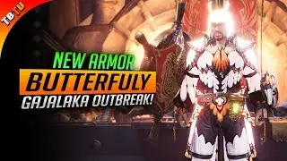 NEW ARMOR! BUTTERFLY SUMMER ARMOR! Gajalaka Outbreak! Monster Hunter World Summer Festival