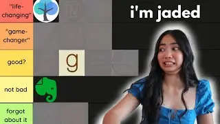 math major ranks EVERY productivity app she used (2021)