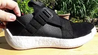 Adidas Harden VOL. 2 LS BUCKLE Black Leather. | In-depth Review & varied On Foot Shots.