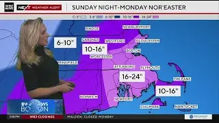 Blizzard warning for Boston area as incoming storm could dump 2 feet of snow
