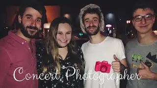 PHOTOGRAPHING MY FIRST CONCERT!