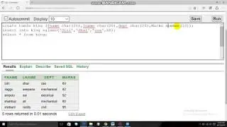 #Marks command (Max,Min,Avg...)  in SQL.