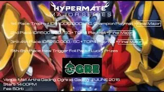 VANGUARD INDO: Hypermate Major Series TOP 4 - Ogre - Gear Chronicle vs Royal Paladin