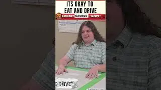Is It OK To Eat And Drive? #comedy #nerdnews #forcedhottakes #controverst