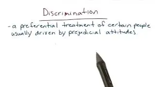 Prejudice - Intro to Psychology
