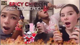 SPICY CHICKEN QUIZ CHALLENGE! | hot ones edition