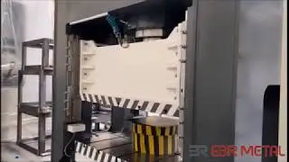 EBR METAL H TYPE 8 GUIDED HYDRAULIC PRESS
