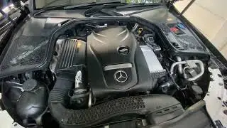 Engine check is most priority. 💪🏻 #mercedes #automobile #c200 #w205 #cclass #viral #video #joy #fun 