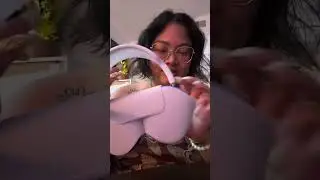UNBOXING MY ✨💜purple💜✨ AIRPOD MAX headphones.  #unboxing #headphones #purple #cozy #airpodsmax