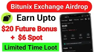 New Exchange Future Bonus Loot | Bitunix Exchange Future Bonus Loot | New Crypto Loot | Bitunix 