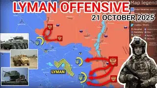 Russian Forces Advance Toward Lyman | Poltavka Has Fallen [21 October 2025]