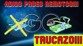 💥 TRUCO💥COMO HACER INCURSIONES A DISTANCIA SIN GASTAR PASES REMOTOS - POKEMON GO