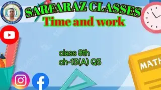 Class 8th.🤯 STOP Calculating! The Time & Work TRICK That Solves Any Problem in 10 Seconds