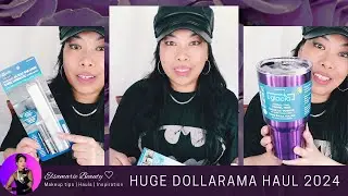 Huge Dollarama Haul 2024 | Canada 🇨🇦 #dollarama #dollarstore #haul