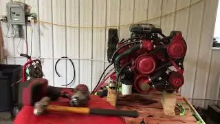 91 Volvo Penta 431 4.3 L V6 205 Boat Marine engine NO SALT 466 HRS DROP IN READY FOR SALE