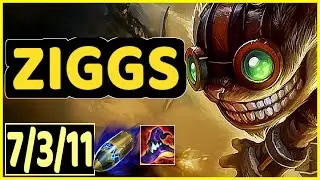 ZIGGS VS ZILEAN - 7/3/11 KDA MID GAMEPLAY CHALLENGER I