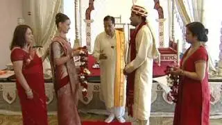 Exchange of Garlands An Indian Hindu Wedding Video Ceremony Hyatt Jersey City NJ