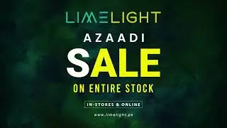 Limelight's Flat Azadi Sale is Here | Limelight.pk