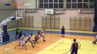OSiR Kłobuck - GOKiS Panki . OZKosz Cz-wa 2014/15