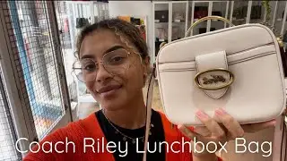 Coach Riley Lunchbox Bag Review