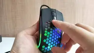 Meetion Lightweight Gaming Mouse RGB Backlight (MT-GM015)