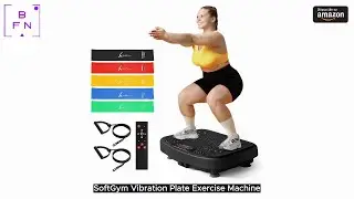 SoftGym Vibration Plate Exercise Machine for Lymphatic Drainage Weight Loss,SoftGym Power Vibration