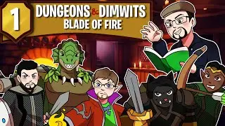 Dungeons & Dimwits: Drunken Tales from the Tavern - Blade Of Fire Eps 1 (D&D 5e One Shot Campaign)