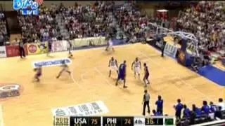Jones Cup 2012 Philippines vs USA