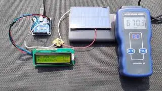 Solar Pyranometer with N76E003 and Mini Solar Cell