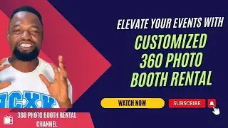 Elevate your event with Customized 360 Photo Booth