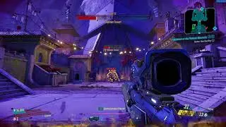 Borderlands 3, Almost One-Shotting Traunt With Tankman's Shield