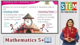 Math for Kids 5+ | Lecture 5: Ascending & Descending Numbers | For Students