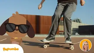 ECO FRIENDLY VEHICLES FOR KIDS: SKATE, BIKE, KAYAK & MORE ⛵🚴🏻| Educational videos for kids | Papumba