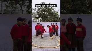 Balloon activity for kids | Fun games | #shorts