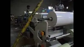 JYT B self adhesive paper label making machine with slitting knife