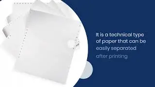 Avansas Computer Listing Paper 241 x 279 mm (9.5